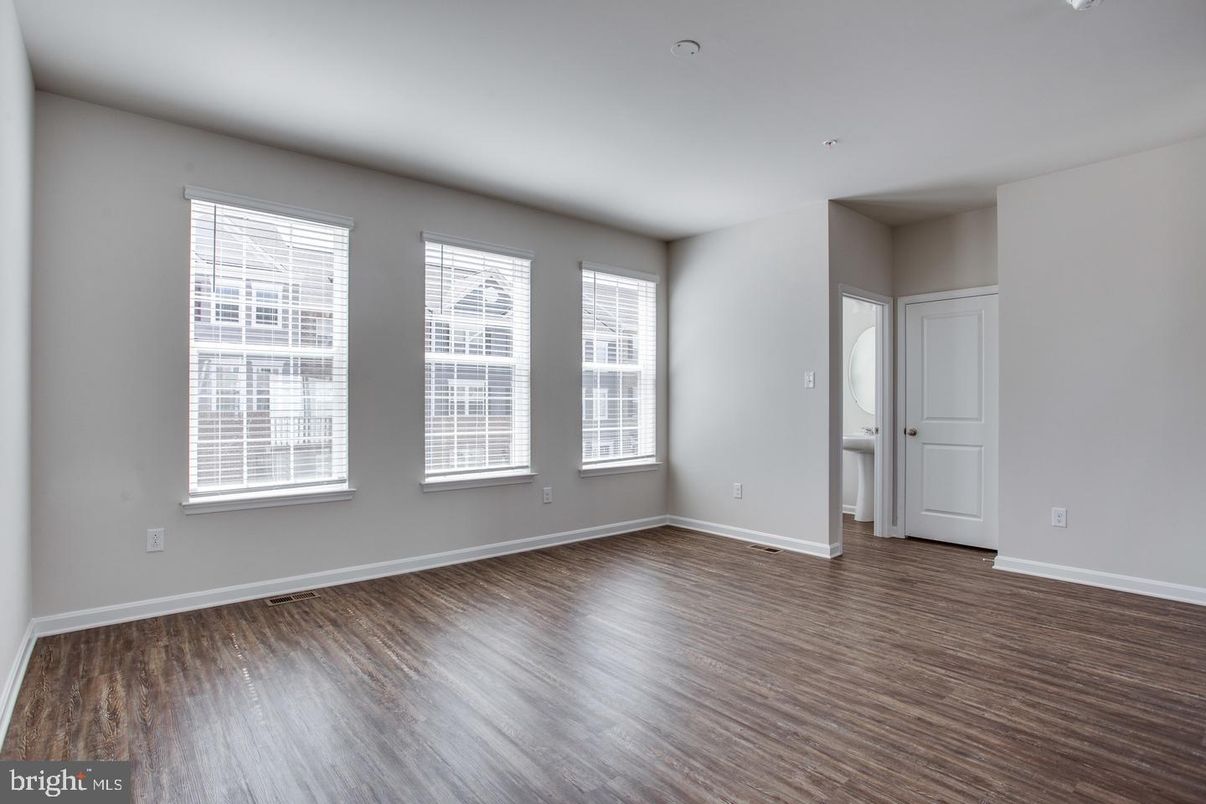 Empty room, Interior, Wood Texture Flooring