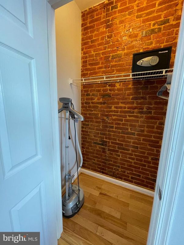 Interior, Stone Walls, Wood Texture Flooring