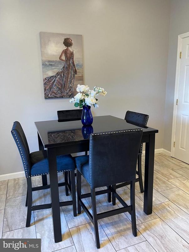 Dining room, Interior, Wood Texture Flooring