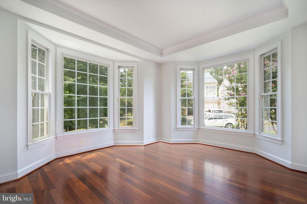 Empty room, Interior, Wood Texture Flooring