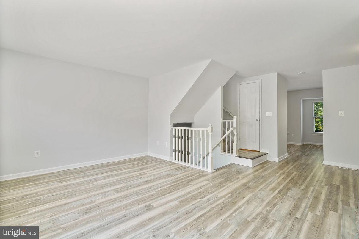 Empty room, Interior, Wood Texture Flooring