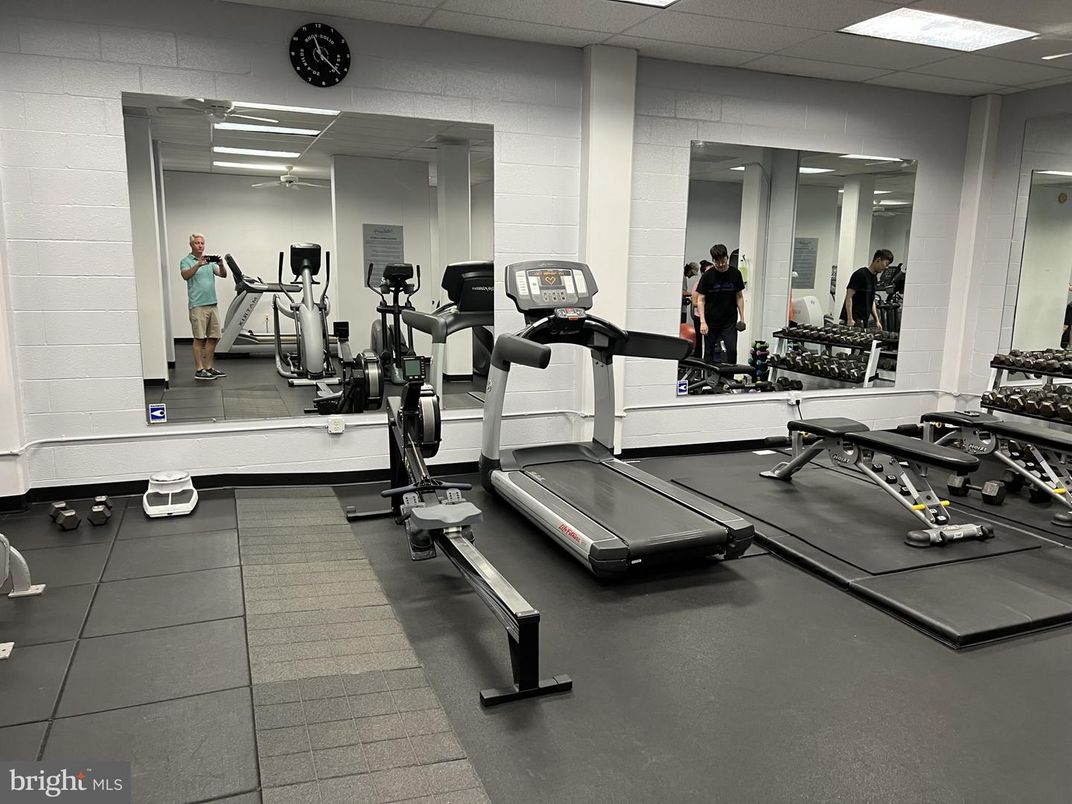 Fitness Equipment, Gym, Interior