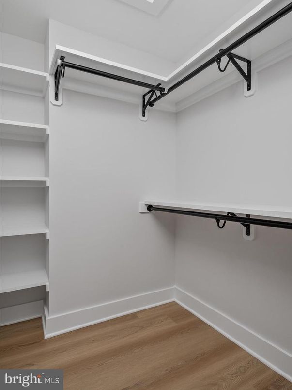 Interior, Walk-in Closets, Wood Texture Flooring