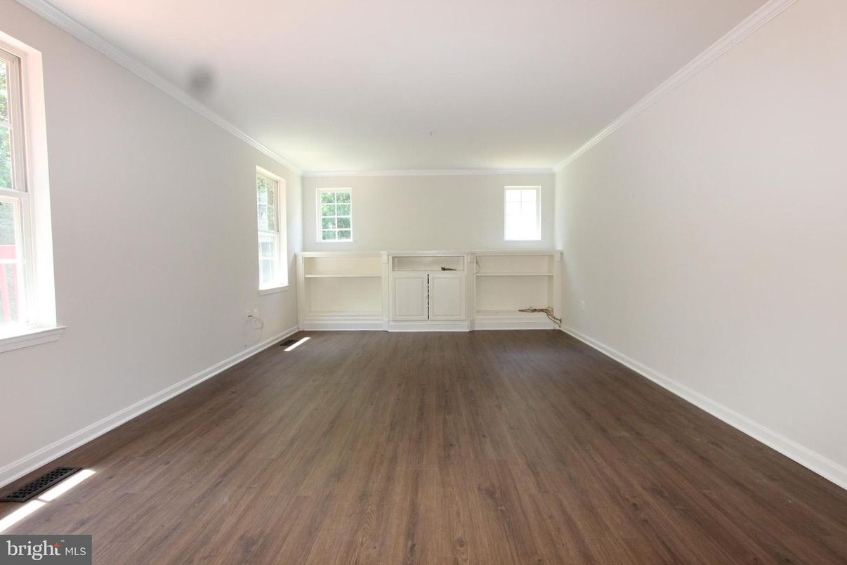 Empty room, Interior, Wood Texture Flooring