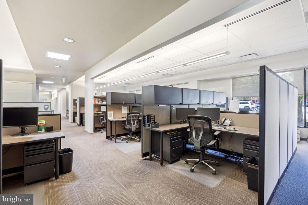 Home Office, Interior, Recessed Lighting