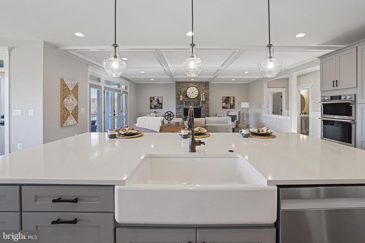 Interior, Kitchen, Pendant Lights, Recessed Lighting