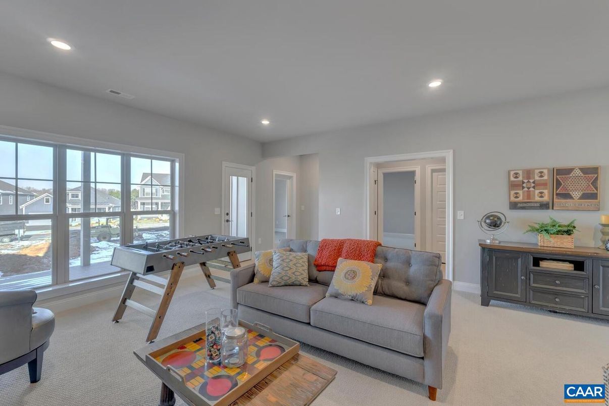 Game Room, Interior, Living room, Recessed Lighting