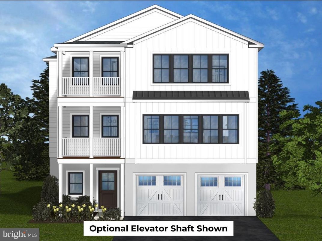 Attached, Exterior, Facade, Rowhouse