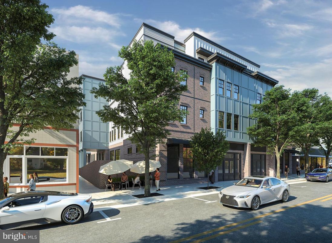 Exterior, Facade, Brick Facade, Condo Building