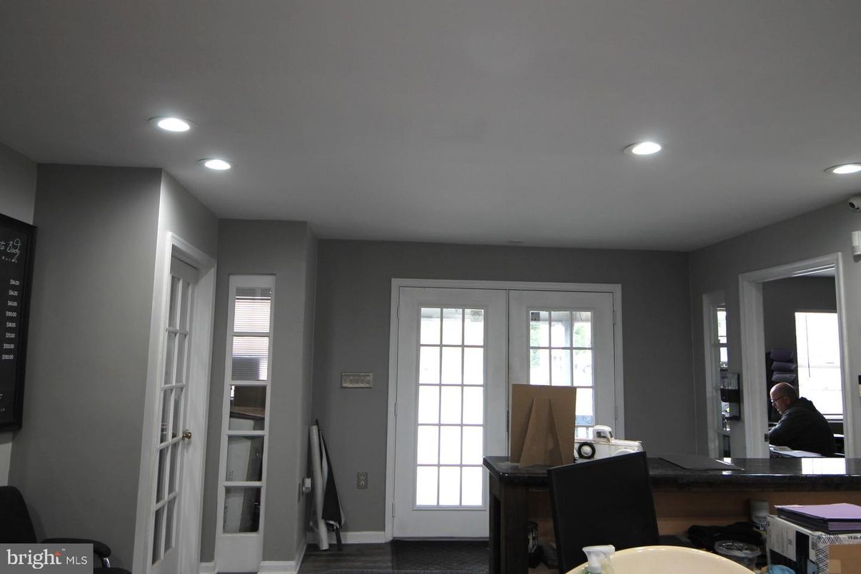 Home Office, Interior, Recessed Lighting