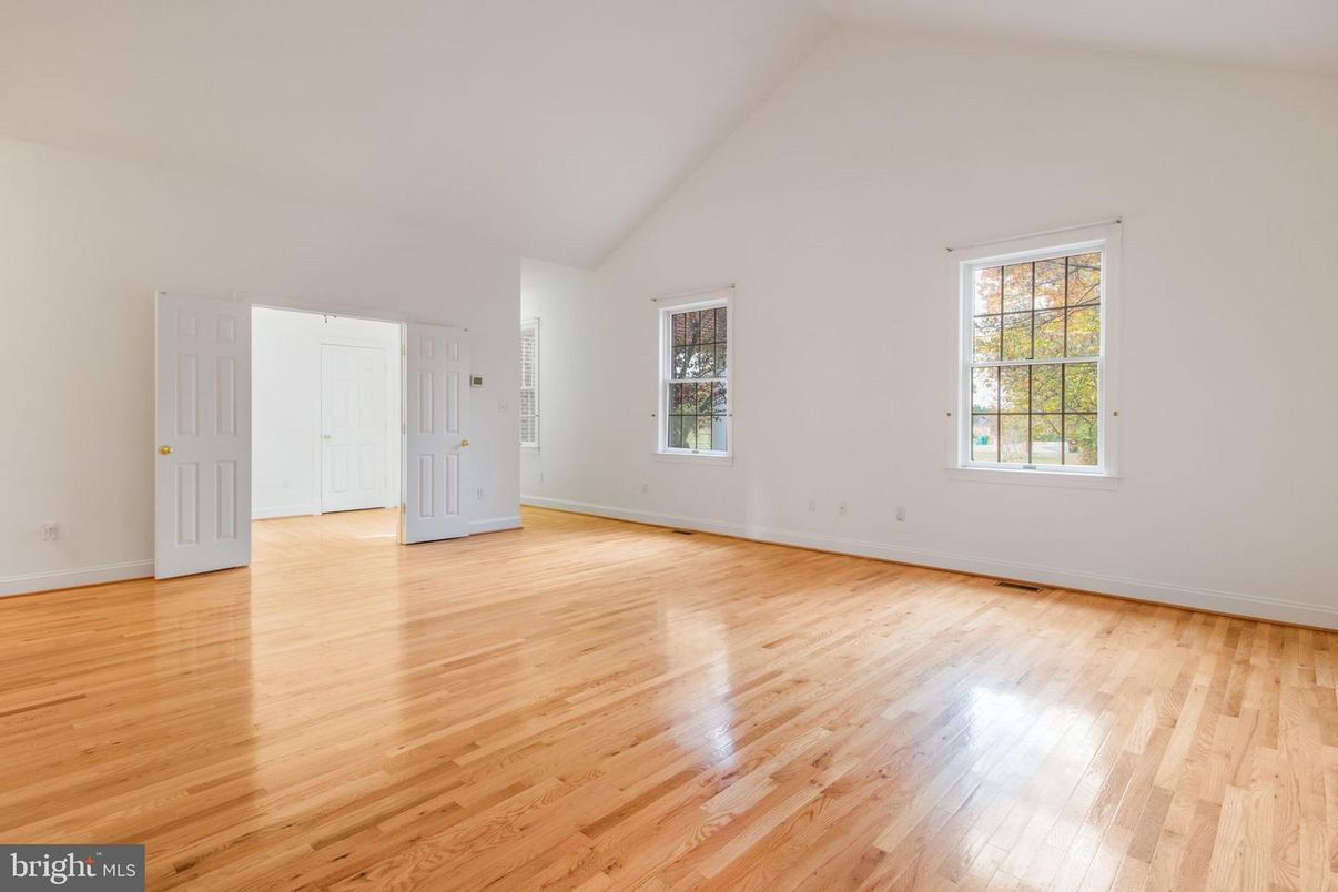 Empty room, Interior, Wood Texture Flooring