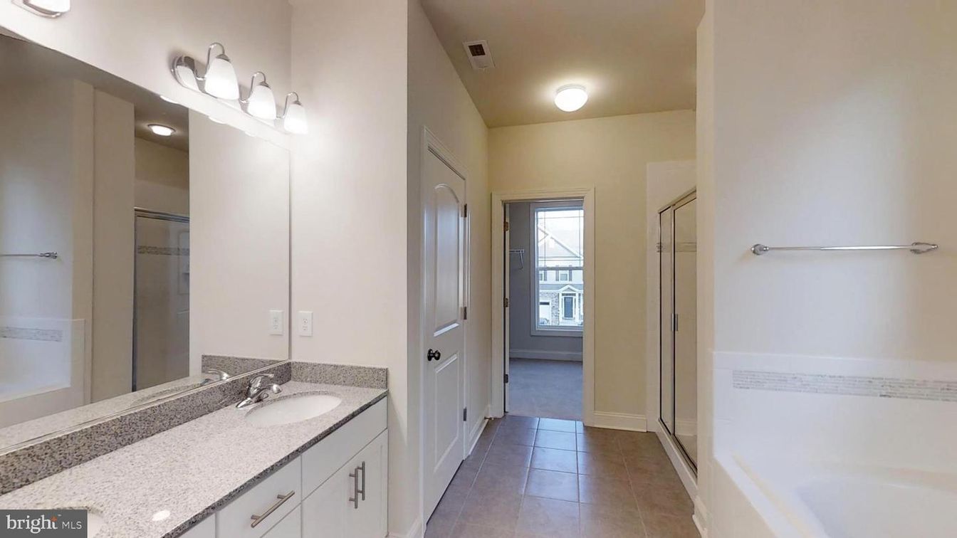 Bathroom, Dual Sink Vanities, Glass Shower, Interior