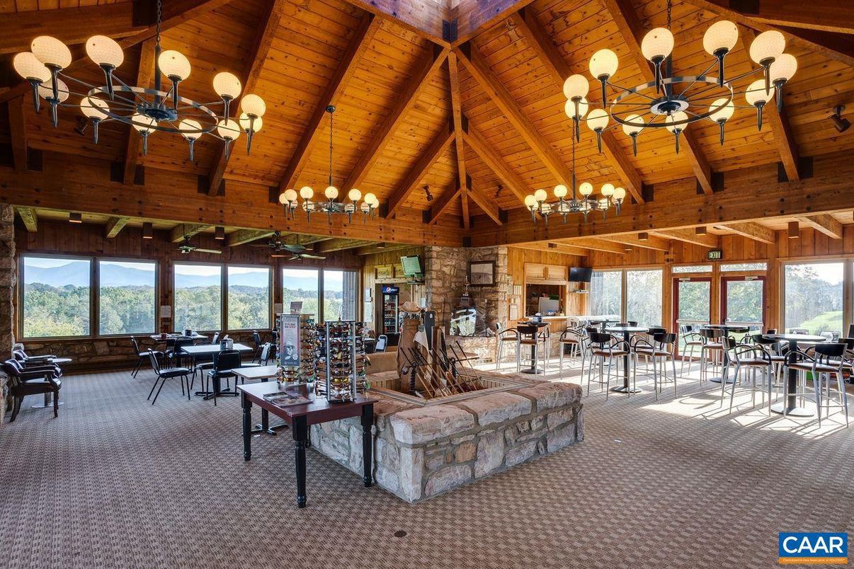 Chandelier, Dining room, Fireplace, Interior, Living room, Wooden Beams, Wooden Ceilings, Wooden Walls