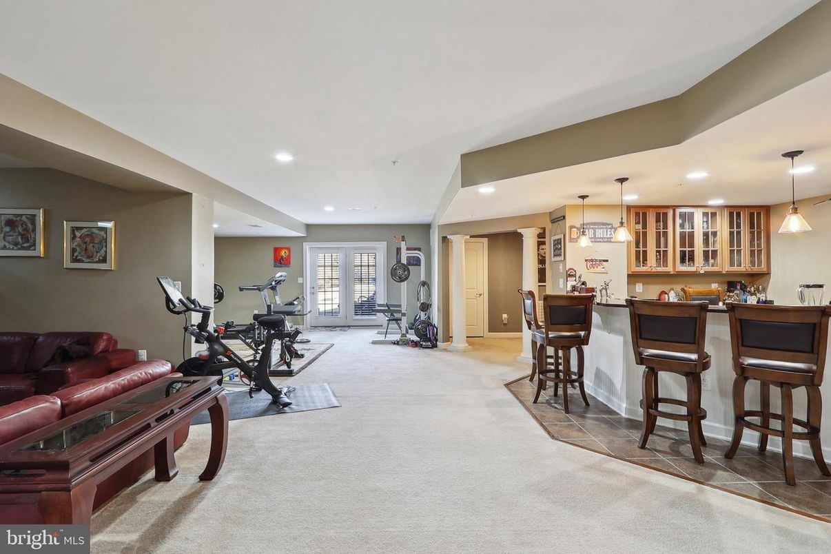 Fitness Equipment, Interior, Pendant Lights, Recessed Lighting