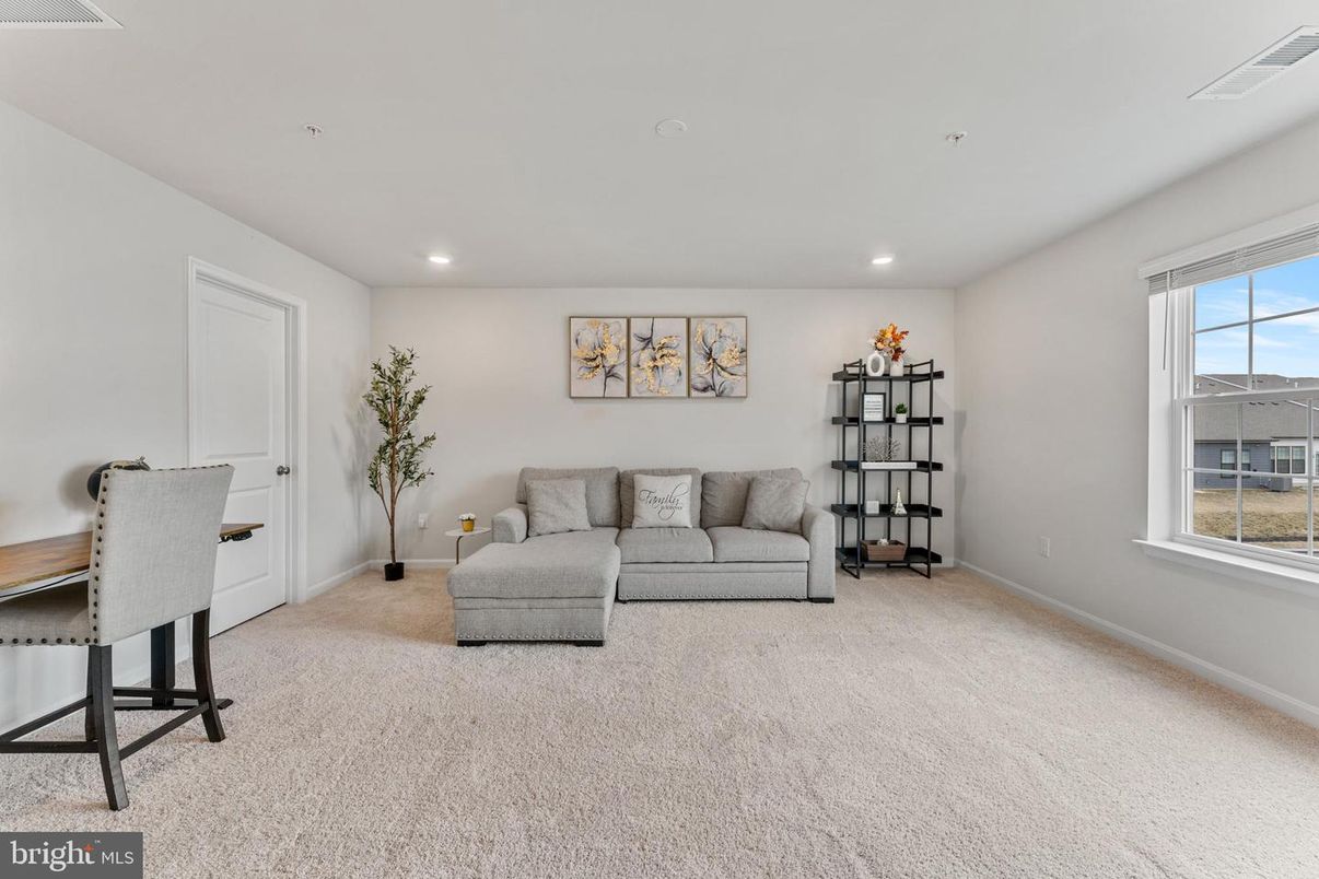 Home Office, Interior, Recessed Lighting