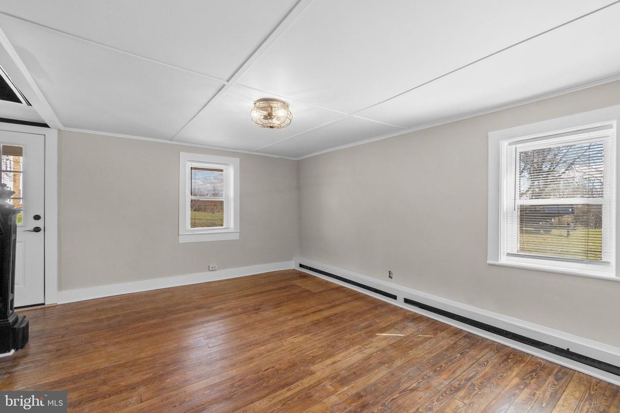 Empty room, Interior, Wood Texture Flooring