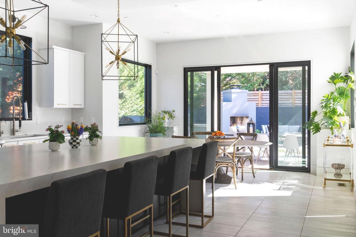 Interior, Kitchen, Pendant Lights, Water
