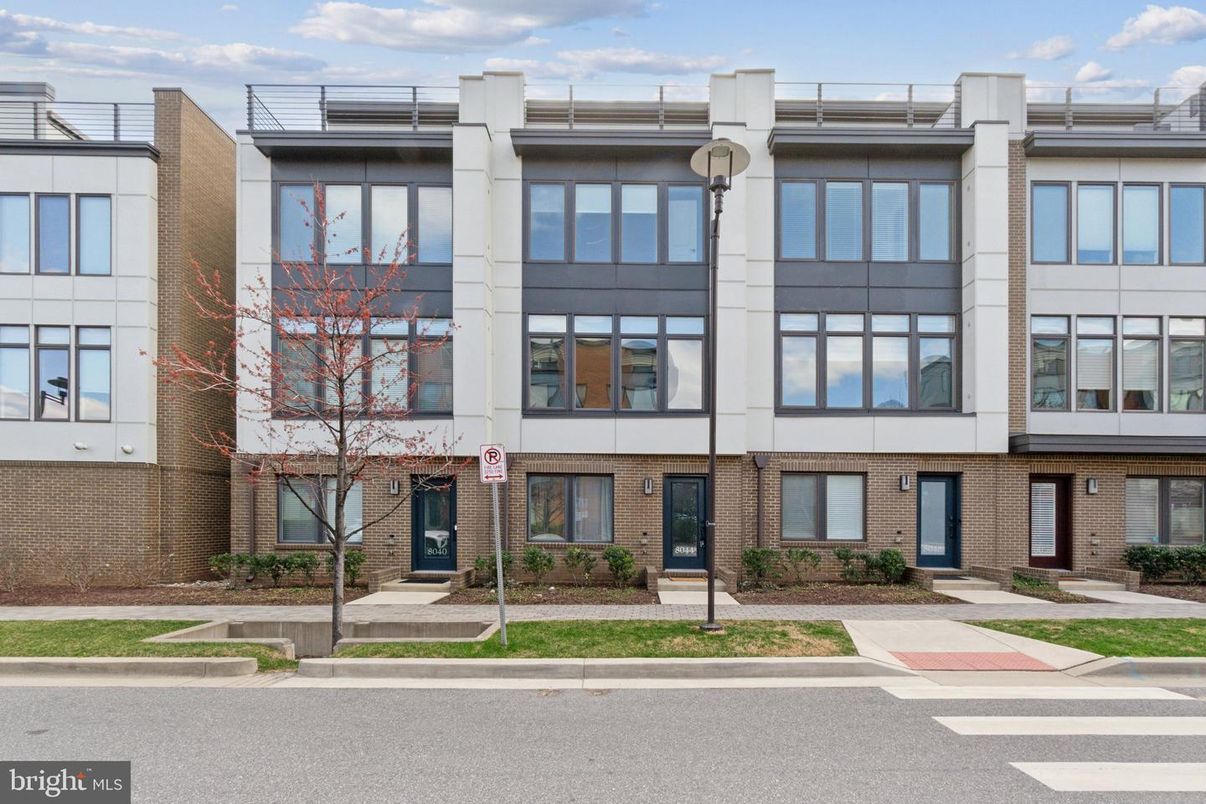 Exterior, Facade, Brick Facade, Condo Building