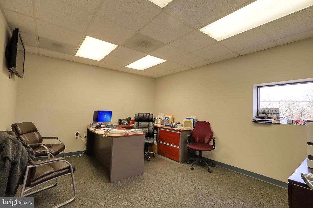 Home Office, Interior, Recessed Lighting