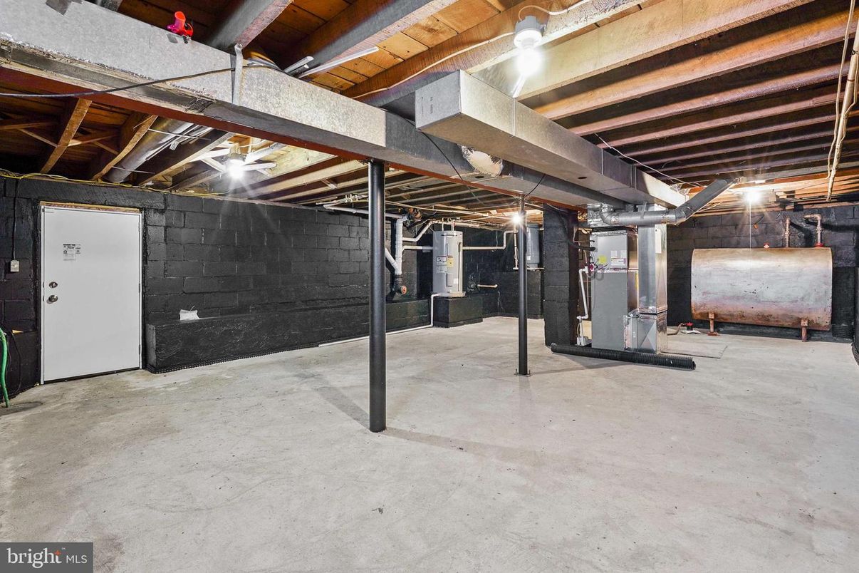 Interior, Stone Walls, Wooden Beams