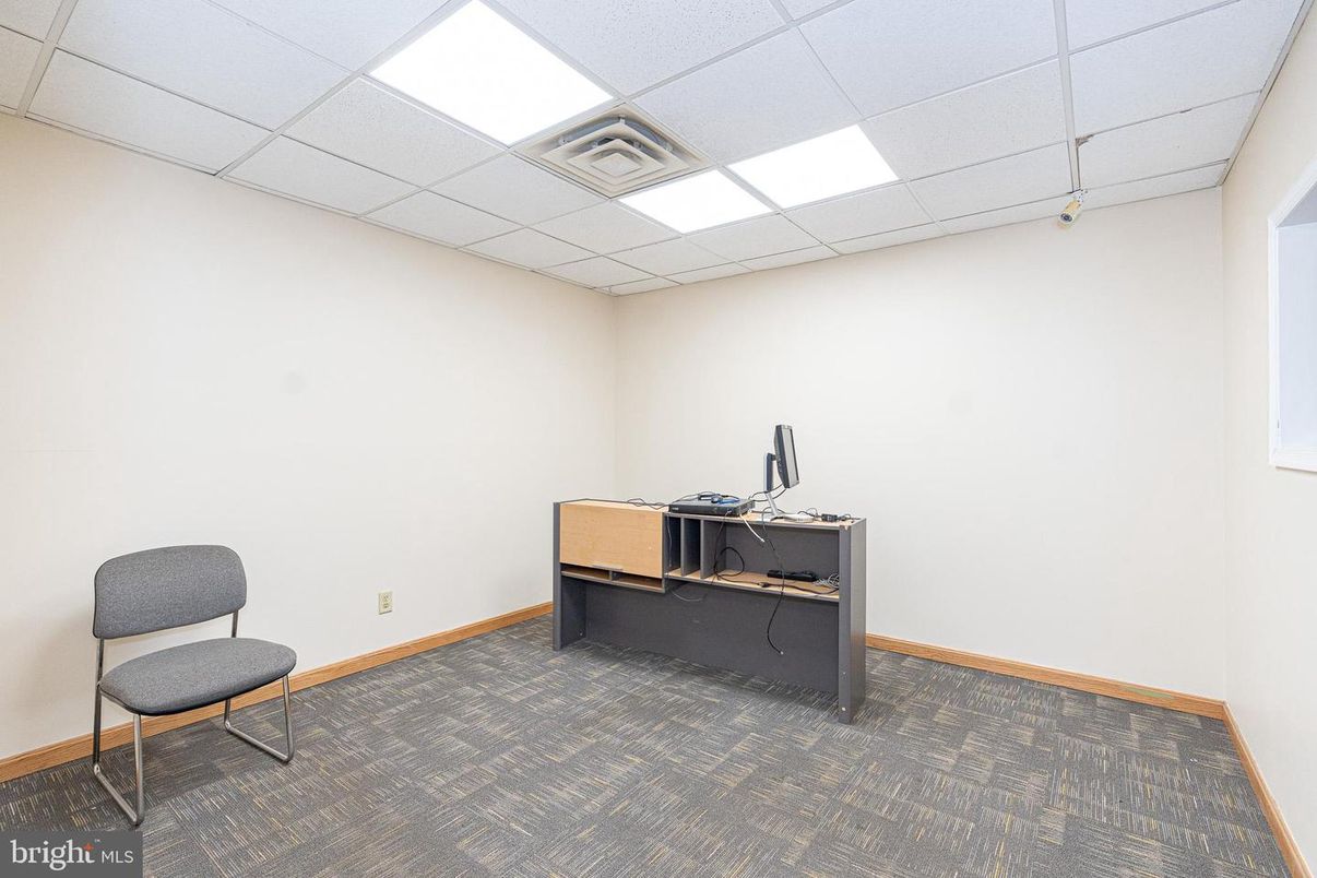 Home Office, Interior, Recessed Lighting