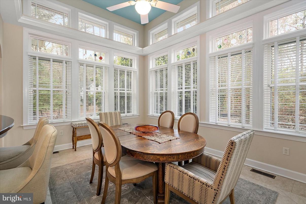 Dining room, Interior, Sun Room