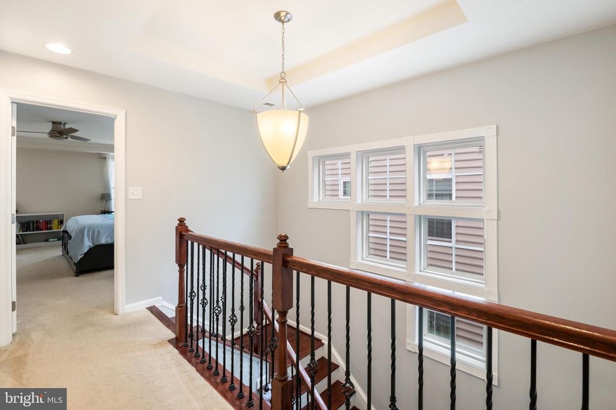 Bedroom, Interior, Pendant Lights, Recessed Lighting