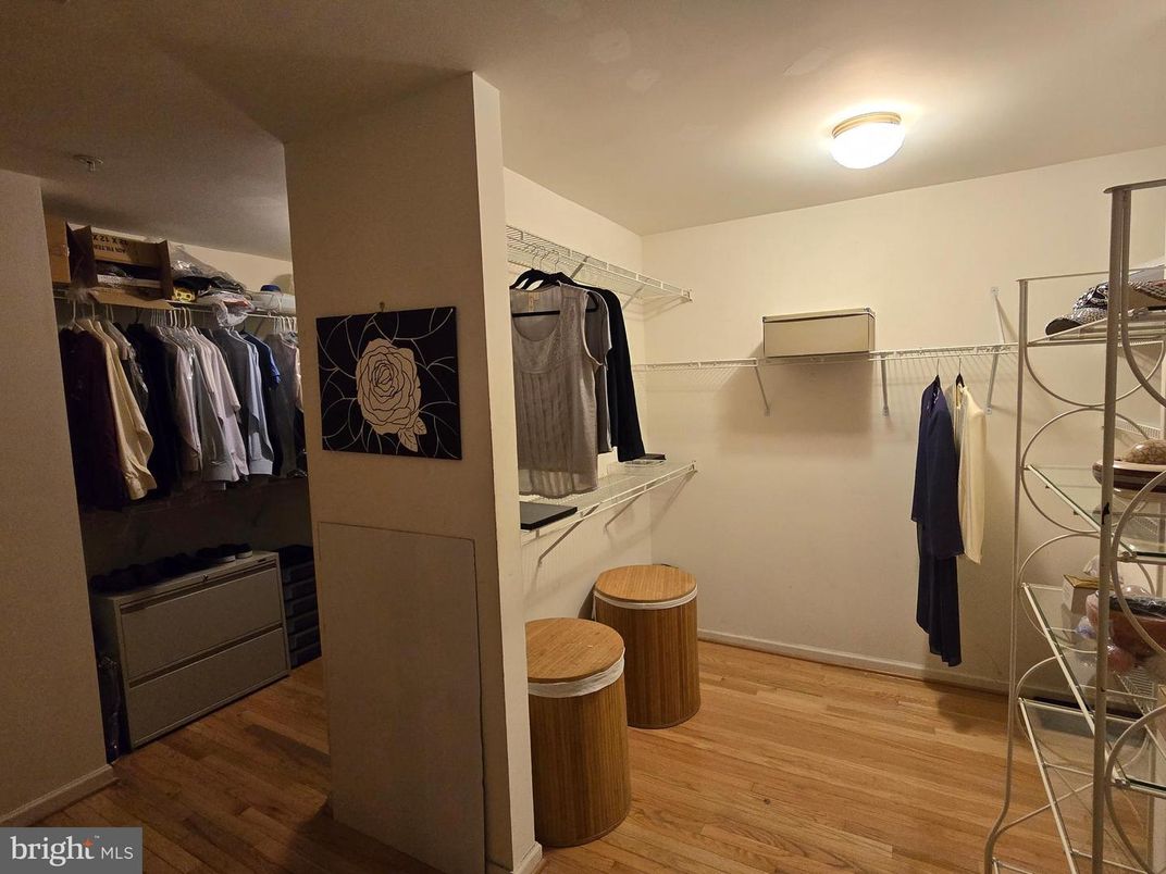 Interior, Walk-in Closets, Wood Texture Flooring