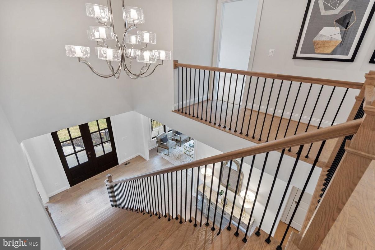 Chandelier, Interior, Wood Texture Flooring