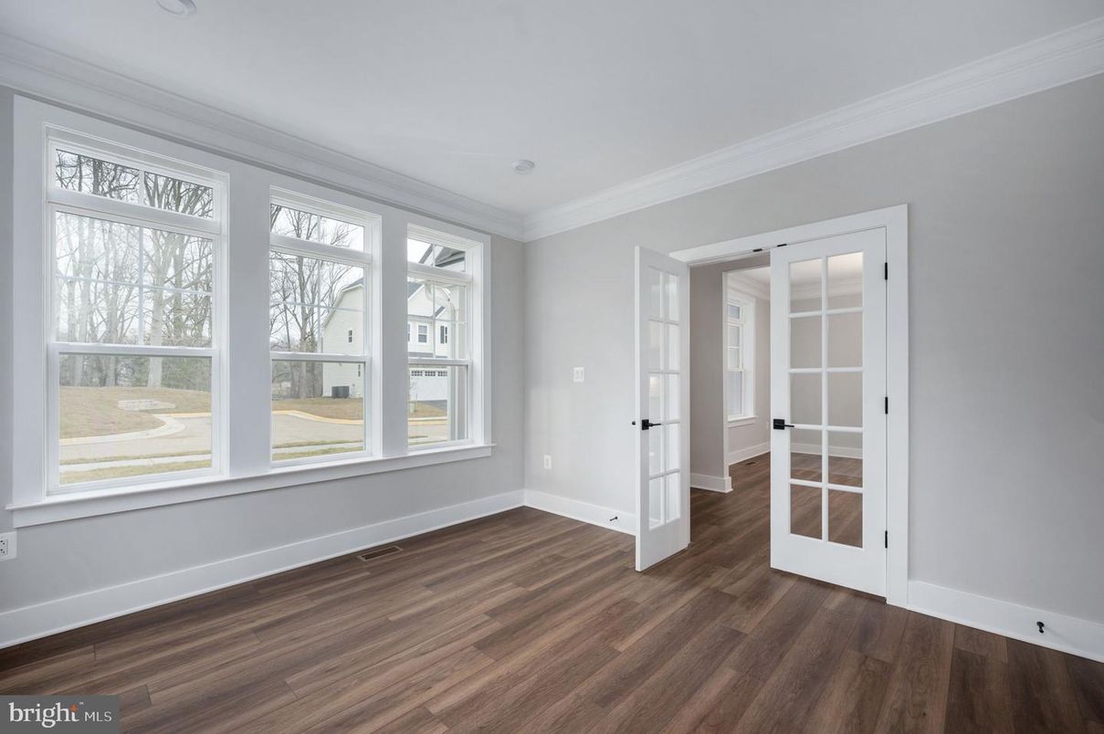 Empty room, Interior, Wood Texture Flooring