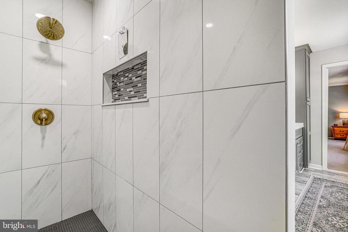Bathroom, Interior, Marble Walls