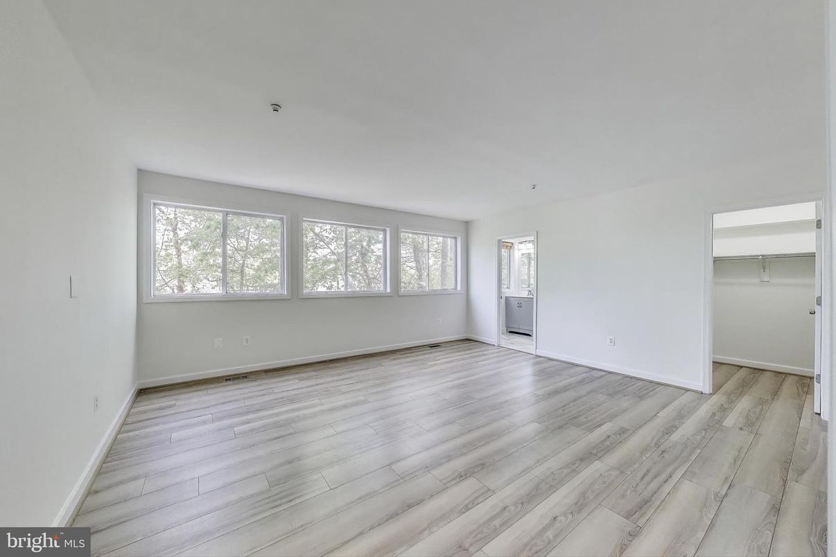 Empty room, Interior, Wood Texture Flooring