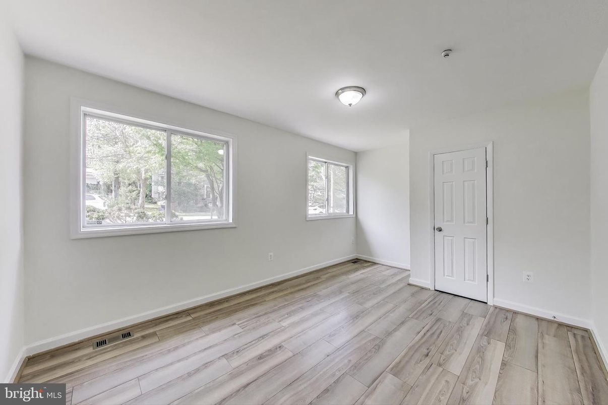 Empty room, Interior, Wood Texture Flooring