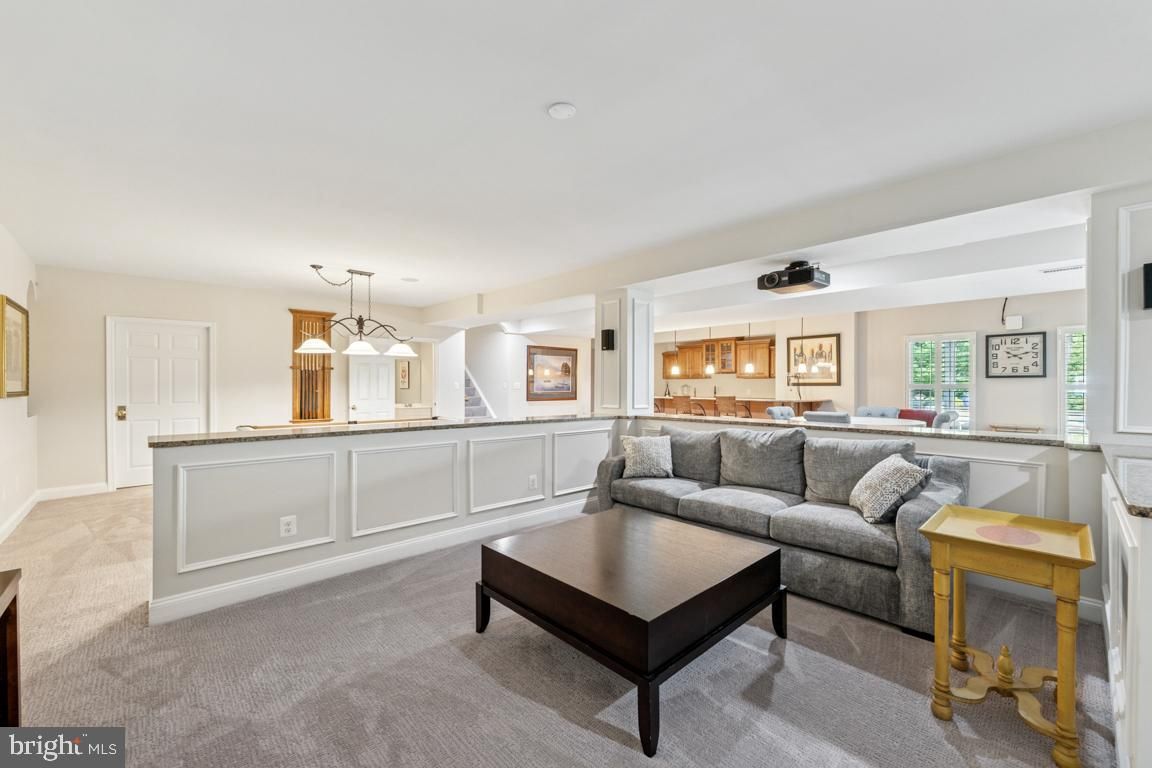 Interior, Kitchen, Living room, Pendant Lights