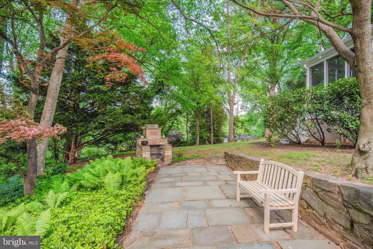 Backyard, Exterior, Fireplace