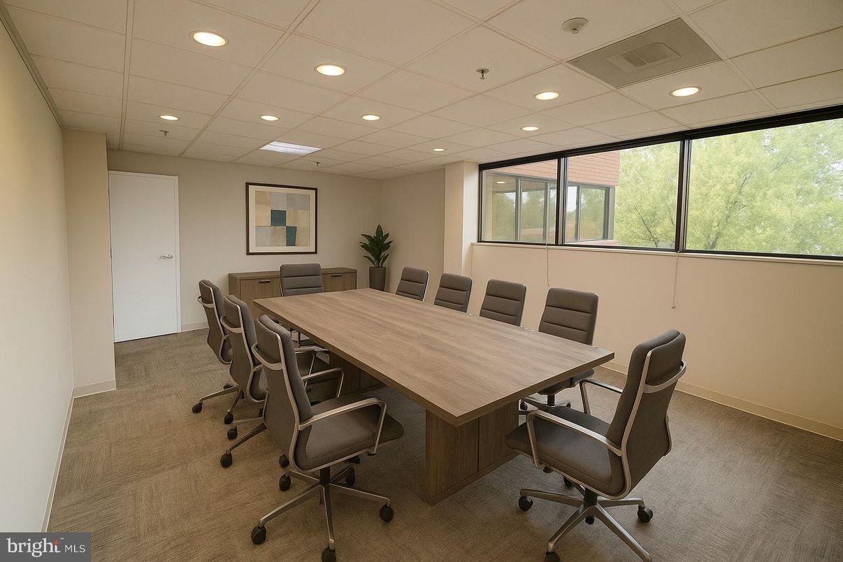 Home Office, Interior, Recessed Lighting