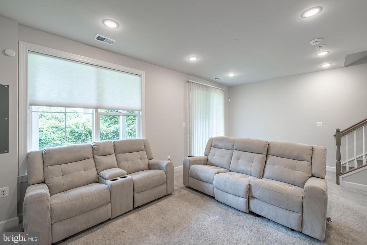 Home Theatre Room, Interior, Recessed Lighting, Theatre Room
