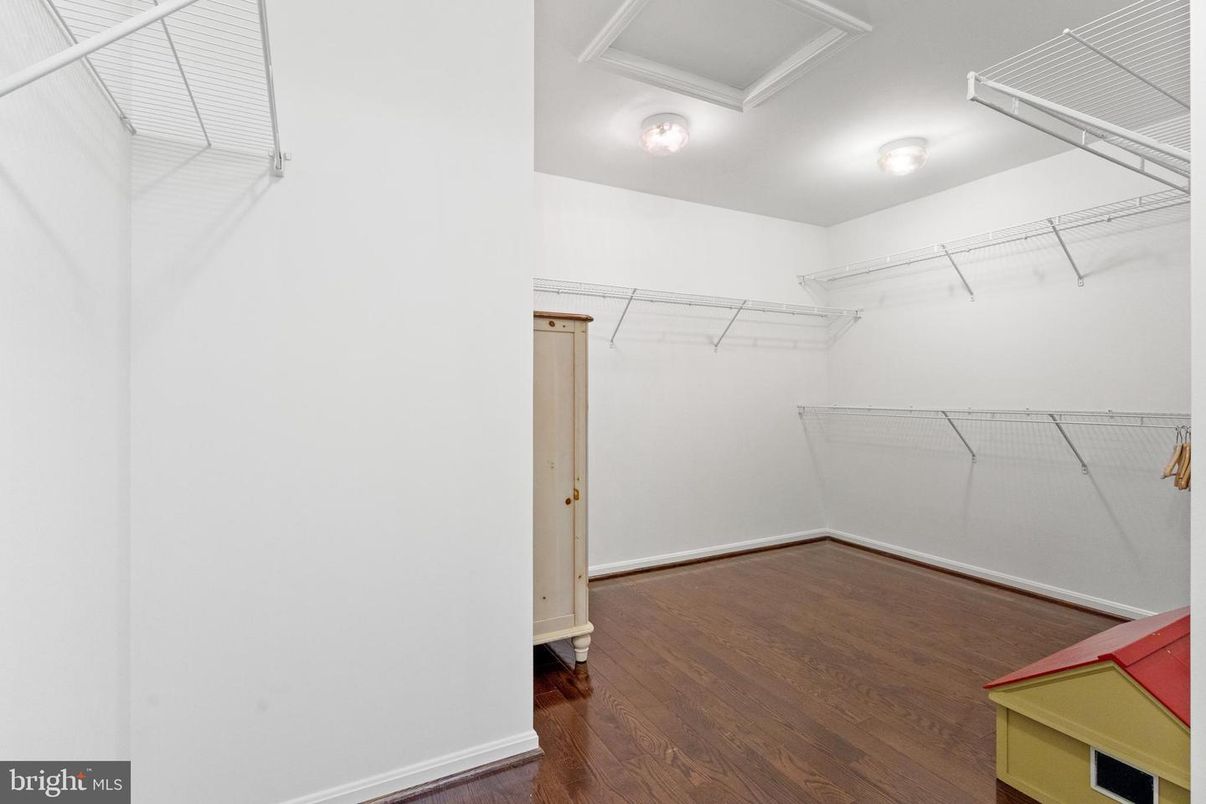 Interior, Walk-in Closets, Wood Texture Flooring