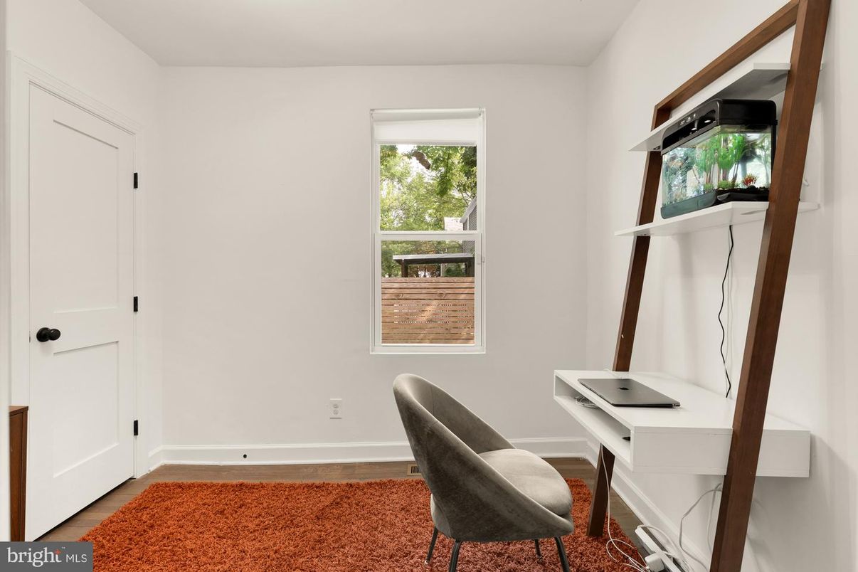 Home Office, Interior, Wood Texture Flooring