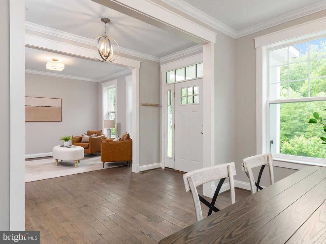 Interior, Living room, Pendant Lights, Wood Texture Flooring