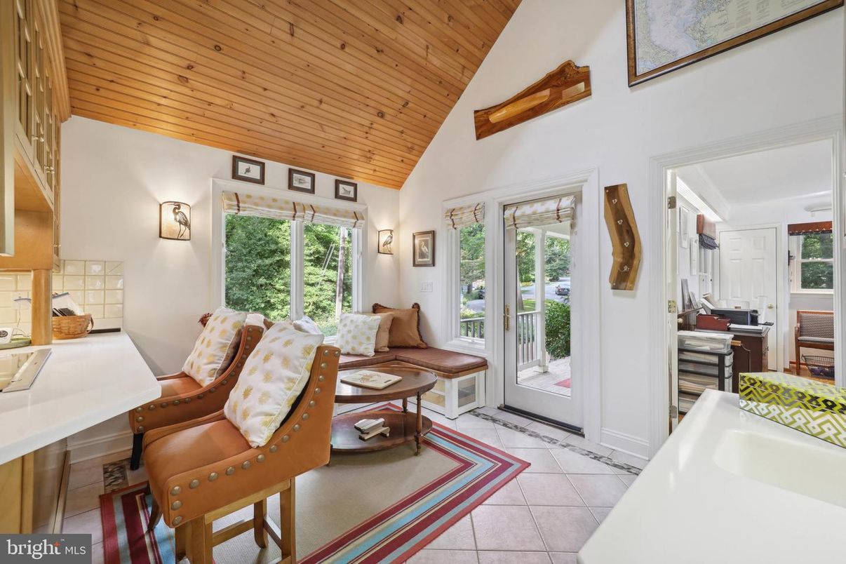 Interior, Living room, Wooden Ceilings