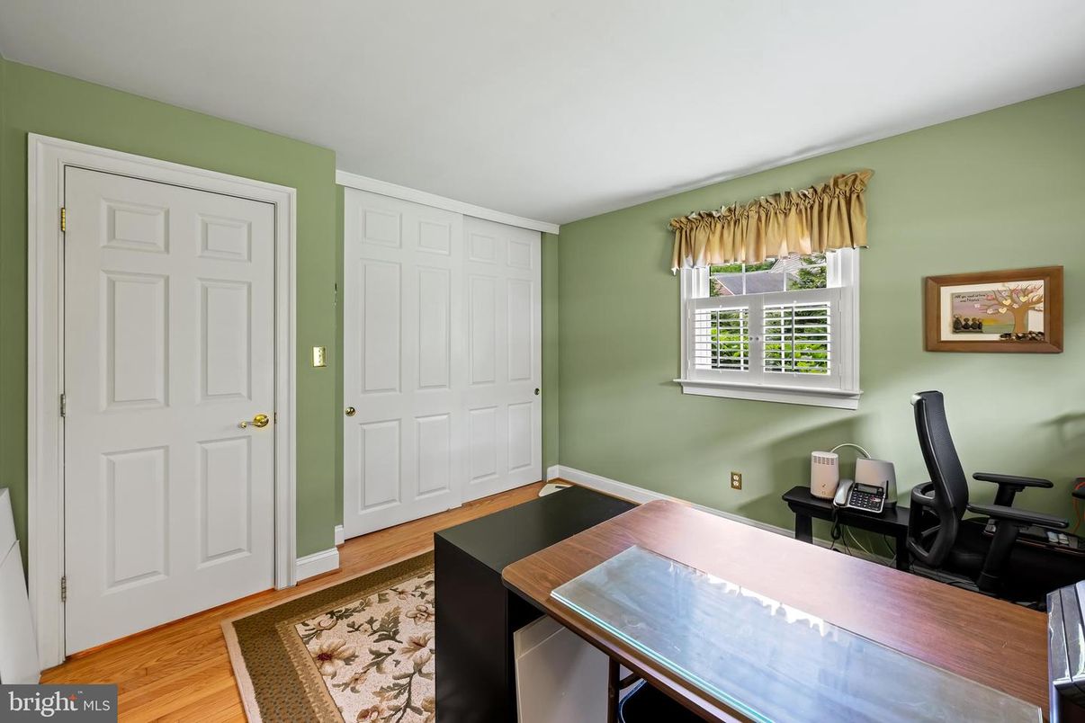 Home Office, Interior, Wood Texture Flooring
