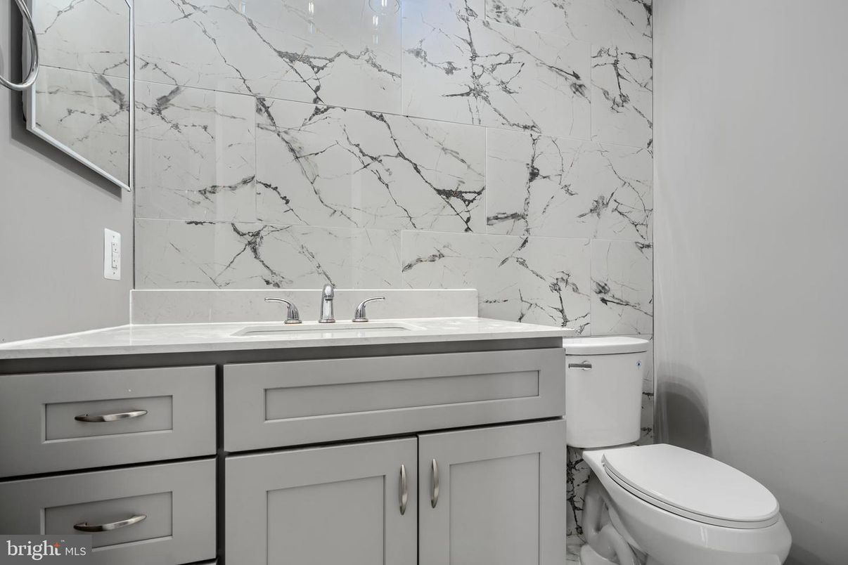 Bathroom, Interior, Marble Walls