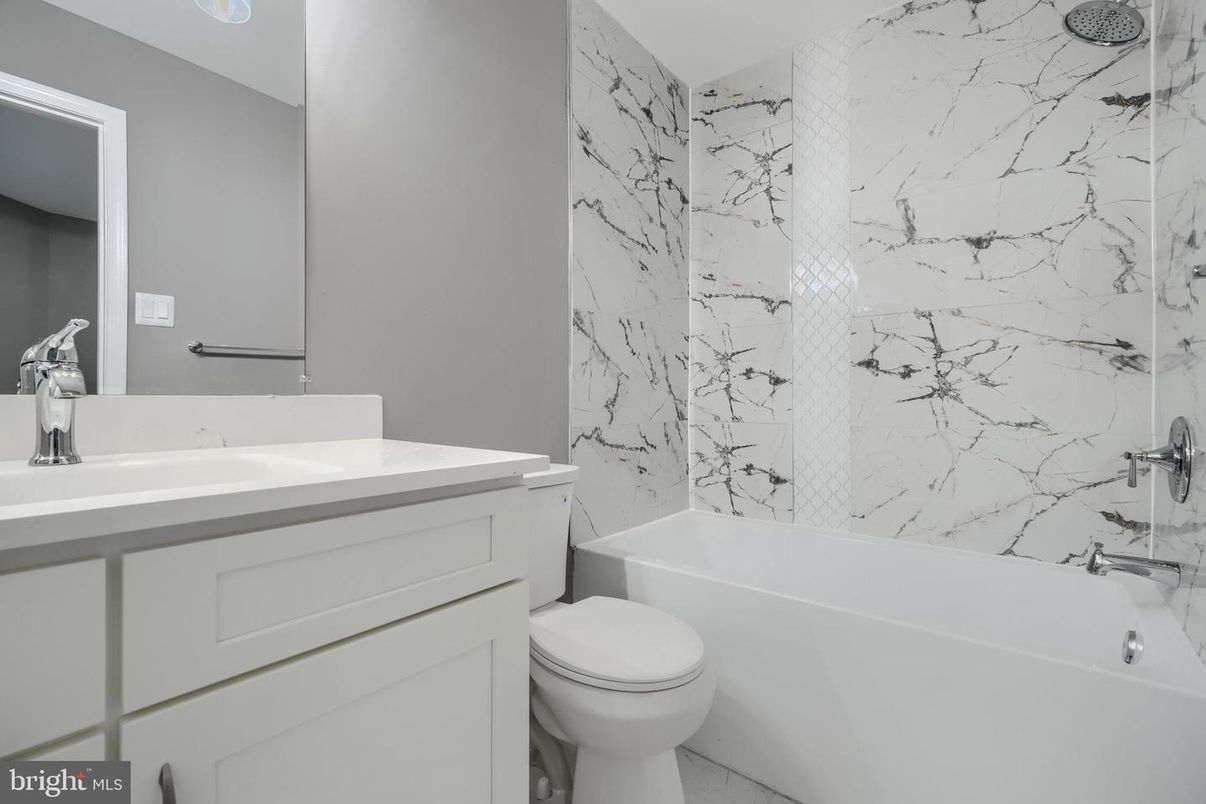 Bathroom, Interior, Marble Walls