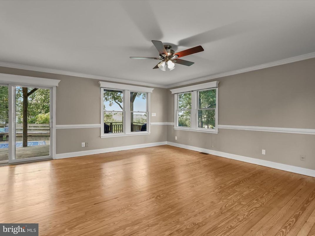 Empty room, Interior, Wood Texture Flooring
