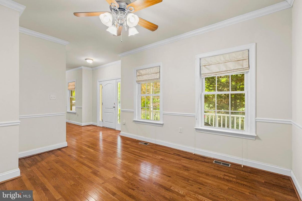 Empty room, Interior, Wood Texture Flooring