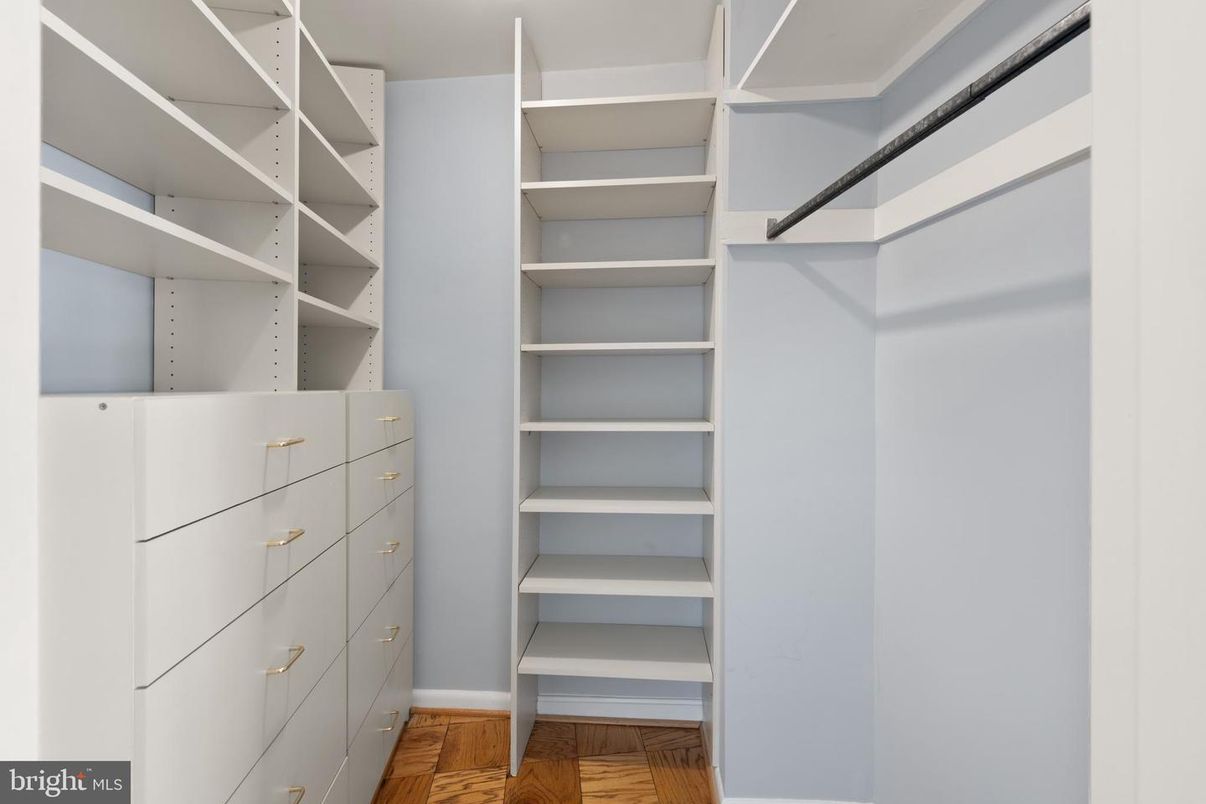 Interior, Walk-in Closets, Wood Texture Flooring