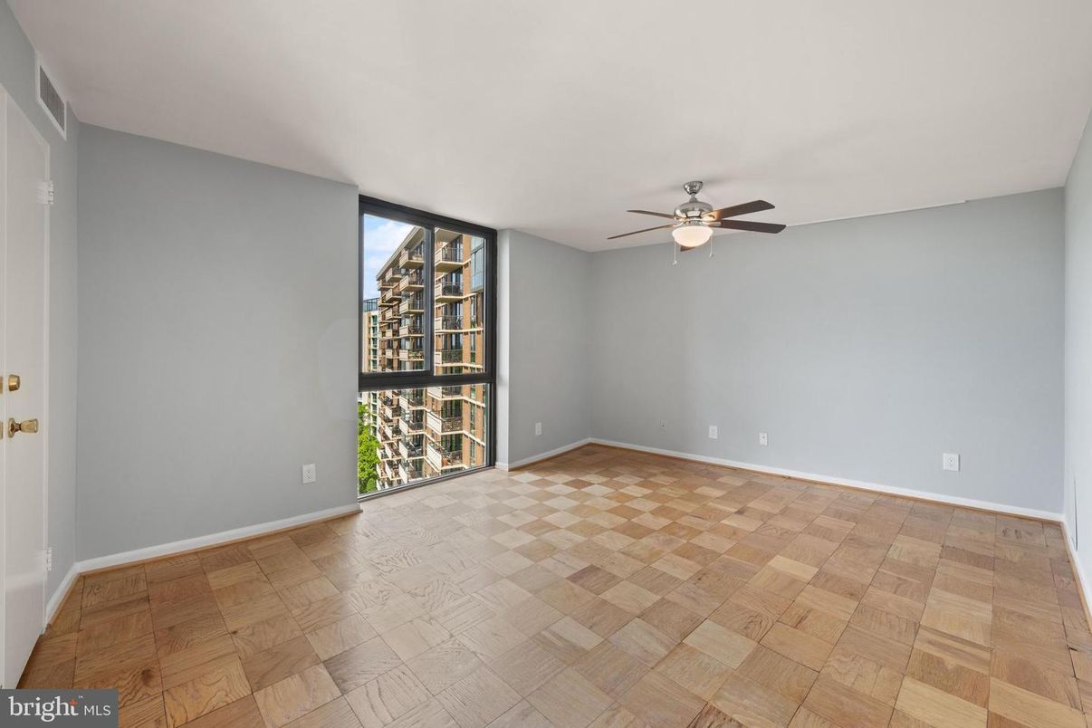 Empty room, Interior, Wood Texture Flooring