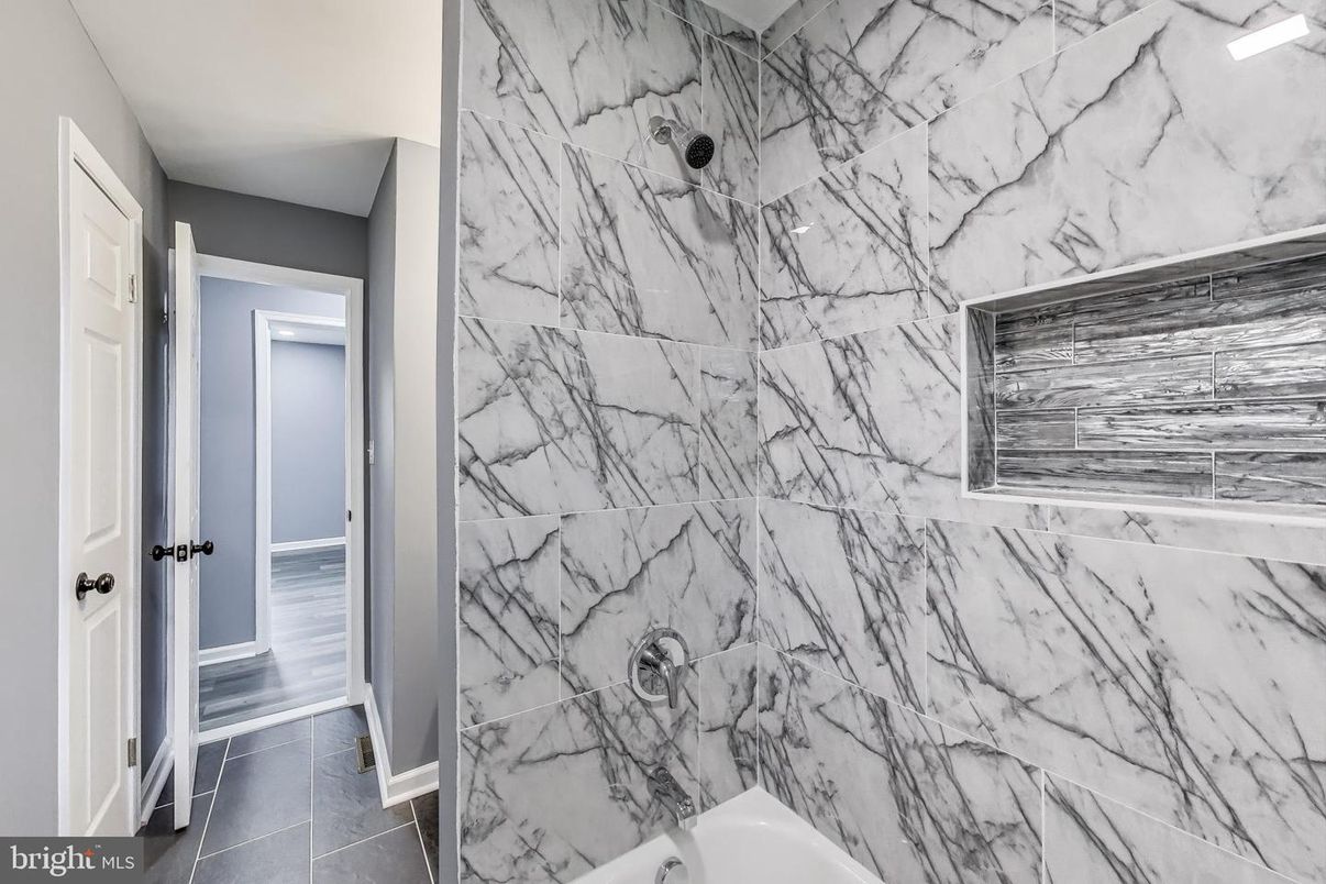Bathroom, Interior, Marble Walls
