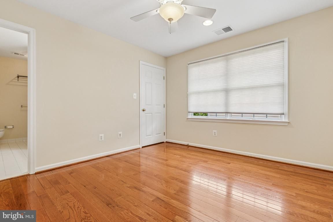 Bathroom, Empty room, Interior, Recessed Lighting, Wood Texture Flooring